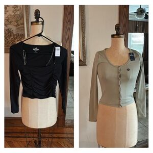 NWT HOLLISTER CROP TOPS